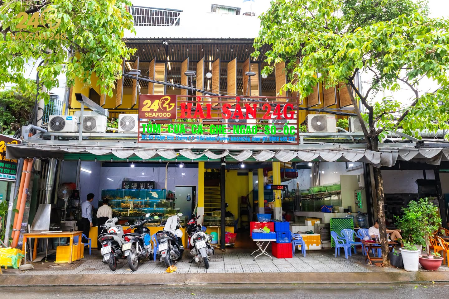 Hải Sản 24G Gò Vấp - Hải sản tươi sống tại hồ