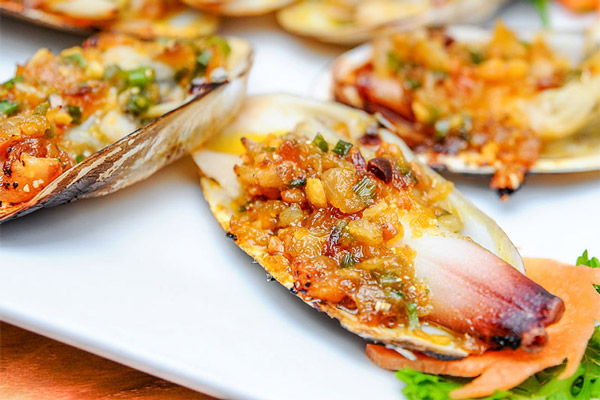 Ốc Tu Hài Nướng Phô Mai